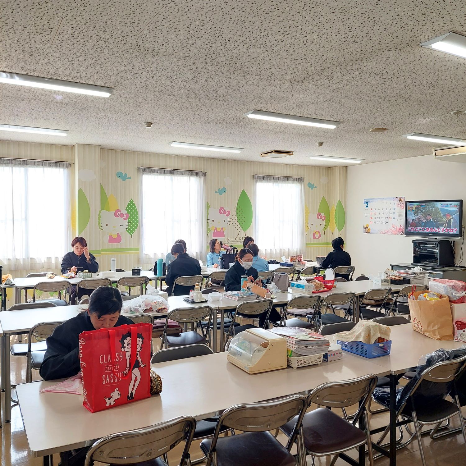 食堂風景